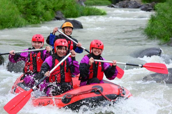 Rafting in the Meya Ravine