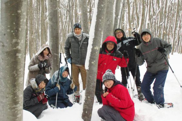 Snow Shoeing the Foothills of Nishi Iwakisan (Ajigasawa Area)